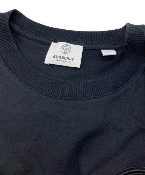 BURBERRY（バーバリー）BURBERRY (バーバリー) RONINサークルロゴTシャツ ブラック サイズ:XSの古着・服飾アイテム