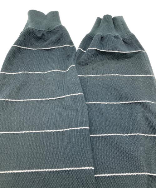 THE NORTHFACE PURPLELABEL（ザ・ノースフェイス パープルレーベル）THE NORTHFACE PURPLELABEL (ザ・ノースフェイス パープルレーベル) Field Striped Mockneck グリーン サイズ:Ｍの古着・服飾アイテム
