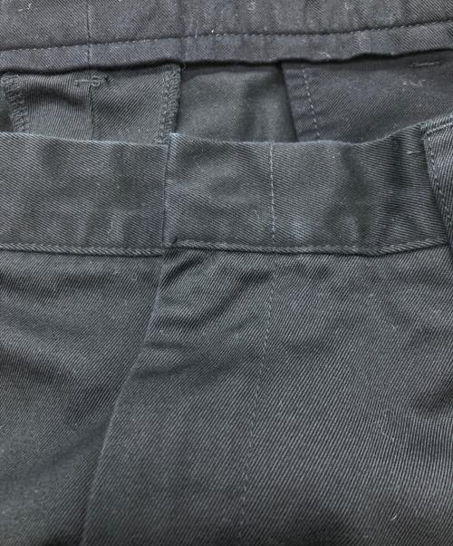 nanamica（ナナミカ）nanamica (ナナミカ) Double Pleated Chino Pants ブラック サイズ:34の古着・服飾アイテム