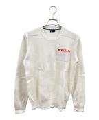 DIESELディーゼル）の古着「K-STLE PULLOVER」｜ホワイト