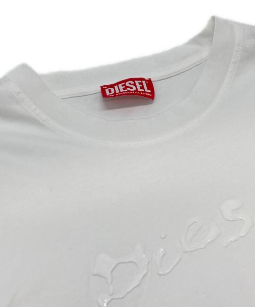 DIESEL（ディーゼル）DIESEL (ディーゼル) T-MADJUST-K2 ホワイト サイズ:Mの古着・服飾アイテム