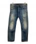 DIESEL（ディーゼル）の古着「BELTHERダメージ加工デニムパンツ」｜インディゴ