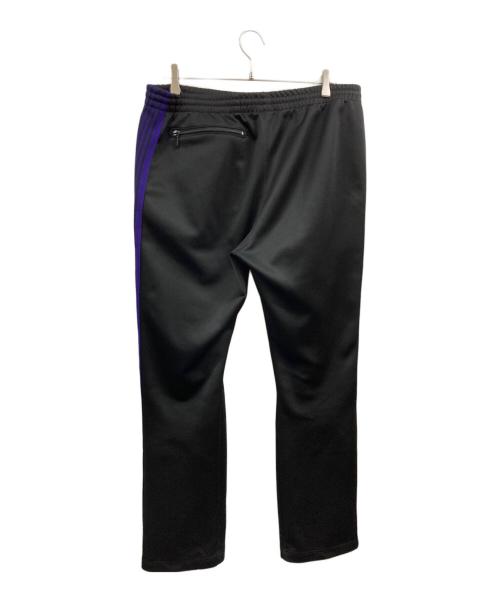 Needles（ニードルズ）Needles (ニードルズ) Track Pants ブラック×パープル サイズ:Lの古着・服飾アイテム