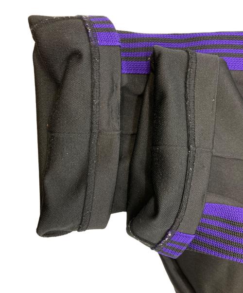Needles（ニードルズ）Needles (ニードルズ) Track Pants ブラック×パープル サイズ:Lの古着・服飾アイテム
