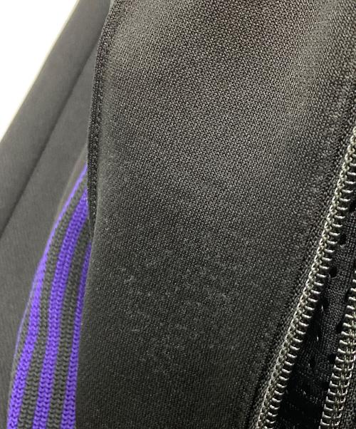 Needles（ニードルズ）Needles (ニードルズ) Track Pants ブラック×パープル サイズ:Lの古着・服飾アイテム
