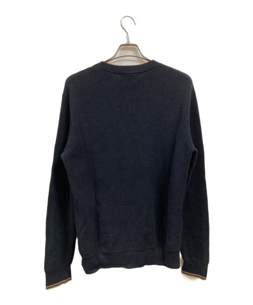 FRED PERRY（フレッドペリー）FRED PERRY (フレッドペリー) Waffle Stitch Jumper ブラック サイズ:Ｍの古着・服飾アイテム