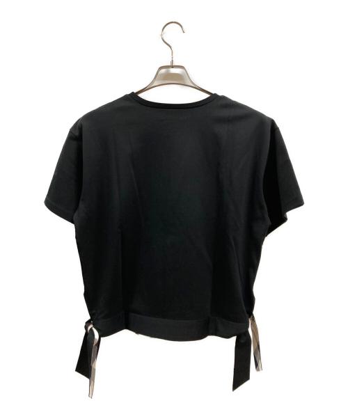 BLUE LABEL CRESTBRIDGE（ブルーレーベルクレストブリッジ）BLUE LABEL CRESTBRIDGE (ブルーレーベルクレストブリッジ) カットソー ブラック サイズ:Mの古着・服飾アイテム