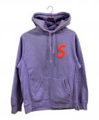 SUPREMEシュプリーム）の古着「S Logo Hooded Sweatshirt」｜パープル