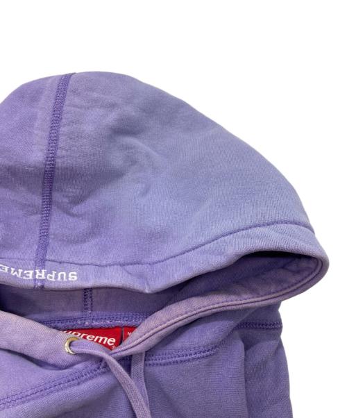 SUPREME（シュプリーム）Supreme (シュプリーム) S Logo Hooded Sweatshirt パープル サイズ:Lの古着・服飾アイテム