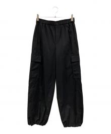 BLUE LABEL CRESTBRIDGE（ブルーレーベルクレストブリッジ）の古着「カーゴパンツ」｜ブラック