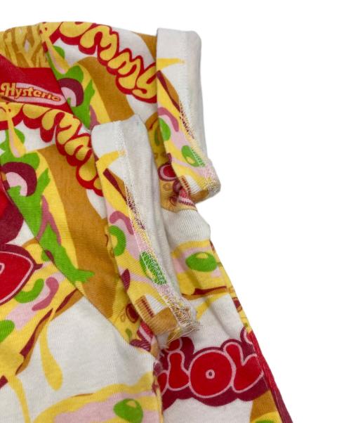 Hysteric Glamour（ヒステリックグラマー）Hysteric Glamour (ヒステリックグラマー) 総柄シャツ ホワイト×レッド サイズ:Freeの古着・服飾アイテム