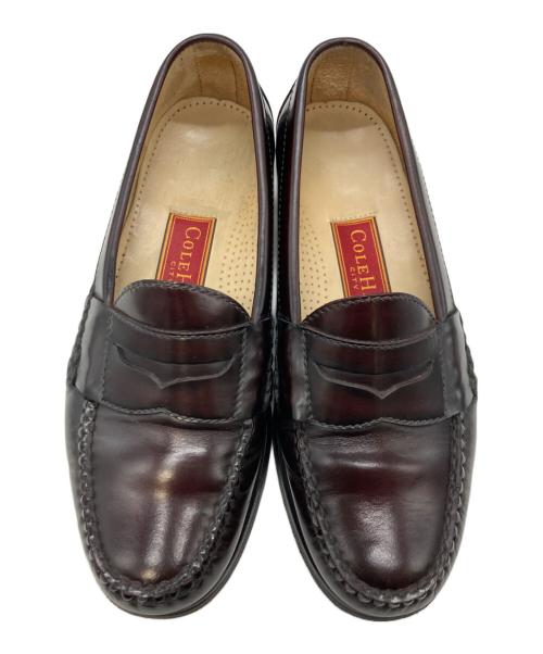 COLE HAAN（コールハーン）COLE HAAN (コールハーン) コインローファー ワインレッド サイズ:6の古着・服飾アイテム