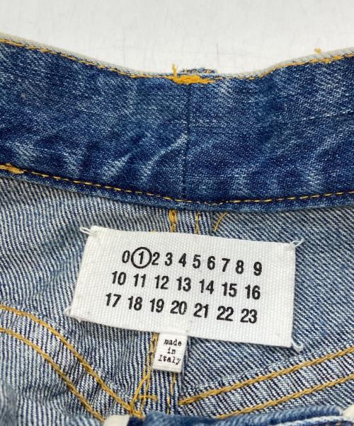 Maison Margiela（メゾンマルジェラ）Maison Margiela (メゾンマルジェラ) サイドスラッシュデニム インディゴ サイズ:38の古着・服飾アイテム