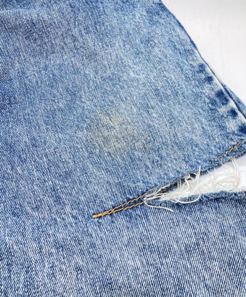 Maison Margiela（メゾンマルジェラ）Maison Margiela (メゾンマルジェラ) サイドスラッシュデニム インディゴ サイズ:38の古着・服飾アイテム