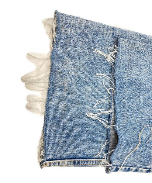 Maison Margiela（メゾンマルジェラ）Maison Margiela (メゾンマルジェラ) サイドスラッシュデニム インディゴ サイズ:38の古着・服飾アイテム
