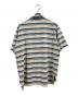 POLO RALPH LAUREN (ポロ・ラルフローレン) ボーダーポロシャツ ベージュ×ブルー サイズ:L：4000円