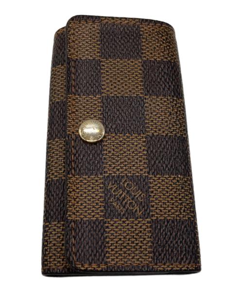 LOUIS VUITTON（ルイ ヴィトン）LOUIS VUITTON (ルイ ヴィトン) 4連キーケース ブラウンの古着・服飾アイテム