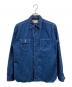 SUGAR CANE（シュガーケーン）の古着「FICTION ROMANCE 8.5oz. WABASH STRIPE WORK SHIRT」｜ブルー