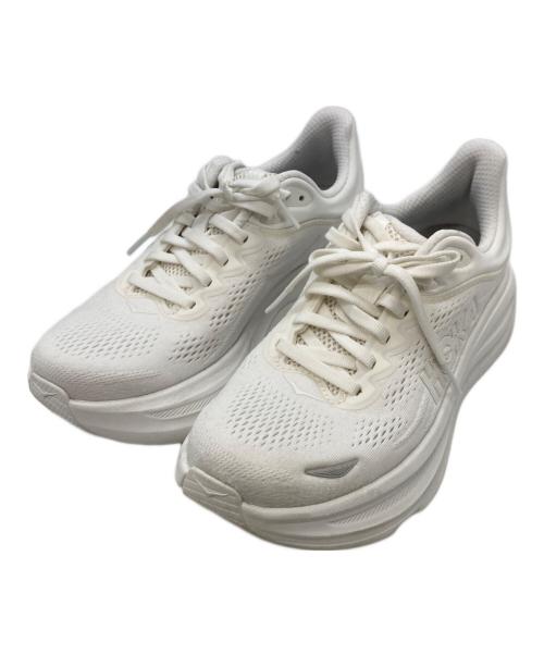HOKA（ホカ）HOKA (ホカ) BONDI 9 ホワイト サイズ:23.5cmの古着・服飾アイテム