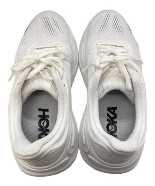 HOKA（ホカ）HOKA (ホカ) BONDI 9 ホワイト サイズ:23.5cmの古着・服飾アイテム