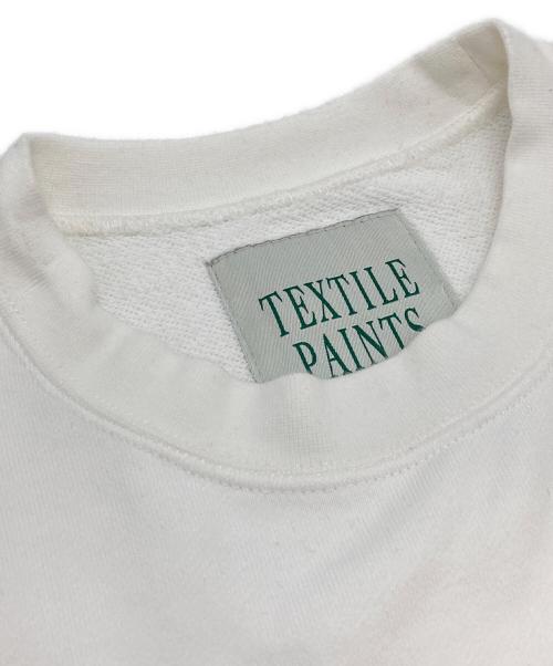 textile paints（テキスタイルペイント）textile paints (テキスタイルペイント) スウェット ホワイト サイズ:Mの古着・服飾アイテム