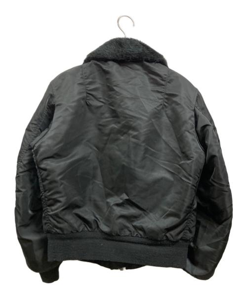 ALPHA（アルファ）ALPHA (アルファ) B-15Dフライトジャケット ブラック サイズ:Sの古着・服飾アイテム