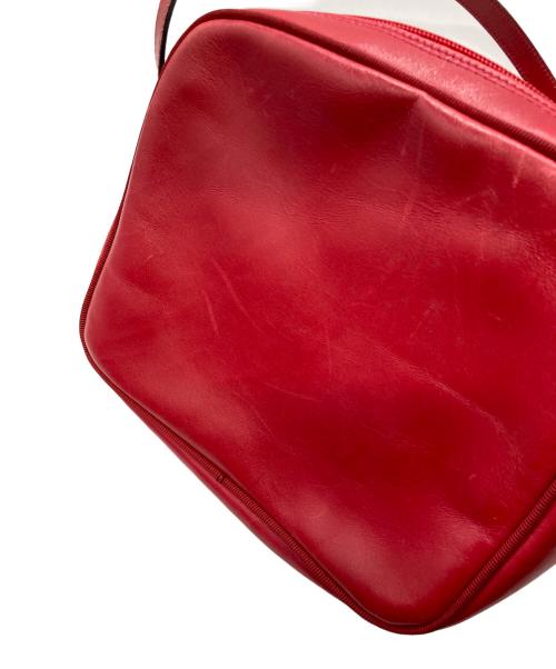 Salvatore Ferragamo（サルヴァトーレ フェラガモ）Salvatore Ferragamo (サルヴァトーレ フェラガモ) Vara Bow Leather Camera Bag レッドの古着・服飾アイテム