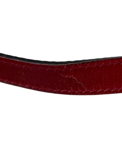 Salvatore Ferragamo（サルヴァトーレ フェラガモ）Salvatore Ferragamo (サルヴァトーレ フェラガモ) Vara Bow Leather Camera Bag レッドの古着・服飾アイテム