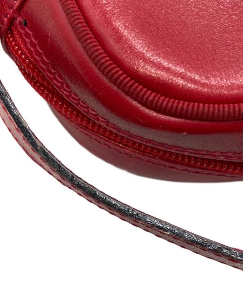 Salvatore Ferragamo（サルヴァトーレ フェラガモ）Salvatore Ferragamo (サルヴァトーレ フェラガモ) Vara Bow Leather Camera Bag レッドの古着・服飾アイテム