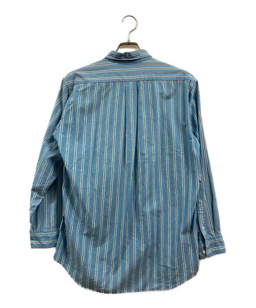 POLO RALPH LAUREN（ポロ・ラルフローレン）POLO RALPH LAUREN (ポロ・ラルフローレン) ストライプBDシャツ ブルー サイズ:170の古着・服飾アイテム