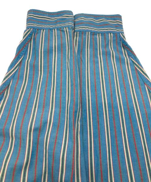 POLO RALPH LAUREN（ポロ・ラルフローレン）POLO RALPH LAUREN (ポロ・ラルフローレン) ストライプBDシャツ ブルー サイズ:170の古着・服飾アイテム