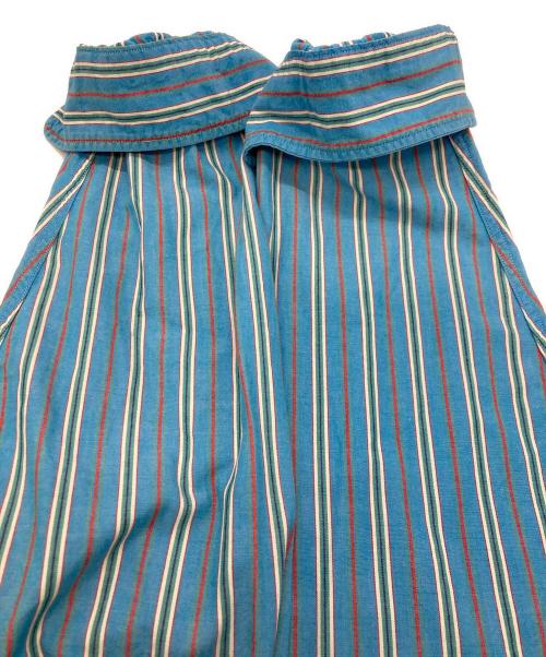POLO RALPH LAUREN（ポロ・ラルフローレン）POLO RALPH LAUREN (ポロ・ラルフローレン) ストライプBDシャツ ブルー サイズ:170の古着・服飾アイテム
