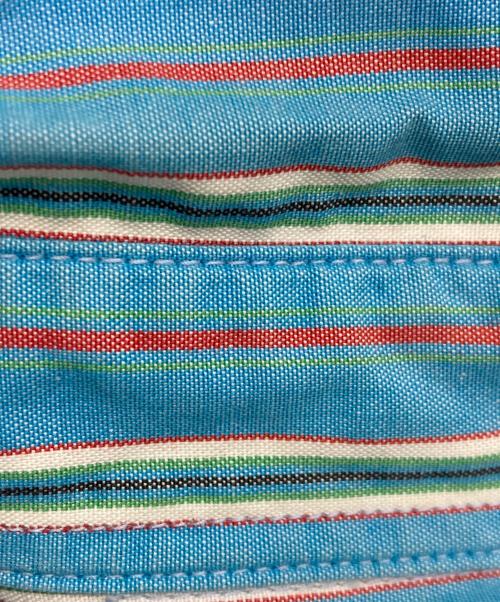 POLO RALPH LAUREN（ポロ・ラルフローレン）POLO RALPH LAUREN (ポロ・ラルフローレン) ストライプBDシャツ ブルー サイズ:170の古着・服飾アイテム