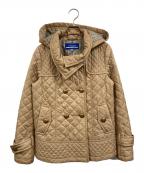 BURBERRY BLUE LABELバーバリー ブルー レーベル）の古着「キルティングジャケット」｜ベージュ