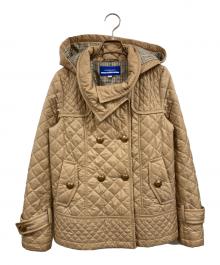 BURBERRY BLUE LABEL（バーバリー ブルー レーベル）の古着「キルティングジャケット」｜ベージュ