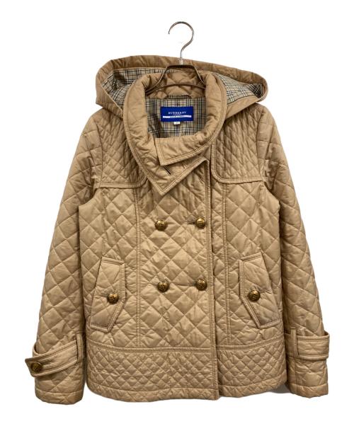 BURBERRY BLUE LABEL（バーバリー ブルー レーベル）BURBERRY BLUE LABEL (バーバリー ブルー レーベル) キルティングジャケット ベージュ サイズ:40の古着・服飾アイテム