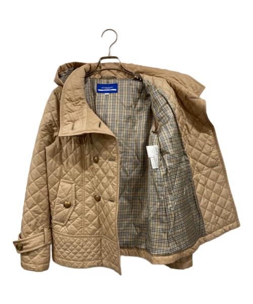 BURBERRY BLUE LABEL（バーバリー ブルー レーベル）BURBERRY BLUE LABEL (バーバリー ブルー レーベル) キルティングジャケット ベージュ サイズ:40の古着・服飾アイテム
