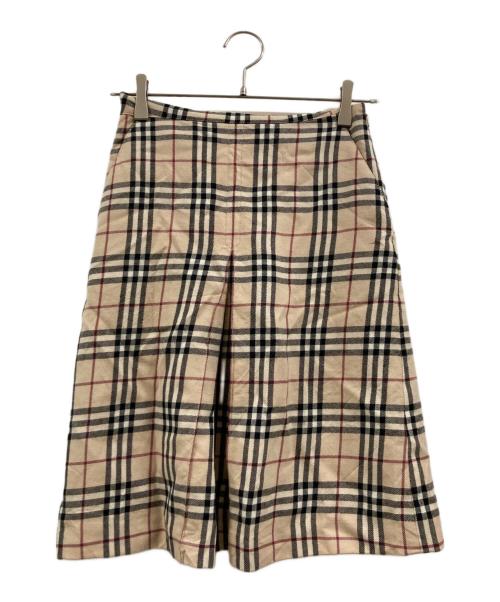 BURBERRY BLUE LABEL（バーバリー ブルー レーベル）BURBERRY BLUE LABEL (バーバリー ブルー レーベル) タイトスカート ベージュ サイズ:Sの古着・服飾アイテム