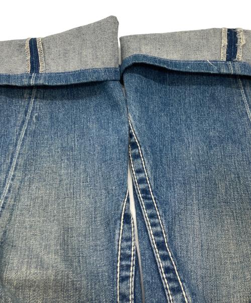 TRUE RELIGION（トゥルー レリジョン）TRUE RELIGION (トゥルー レリジョン) JOEY BIG T フレアデニム インディゴ サイズ:24の古着・服飾アイテム