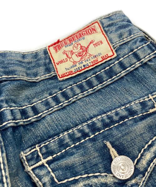 TRUE RELIGION（トゥルー レリジョン）TRUE RELIGION (トゥルー レリジョン) JOEY BIG T フレアデニム インディゴ サイズ:24の古着・服飾アイテム