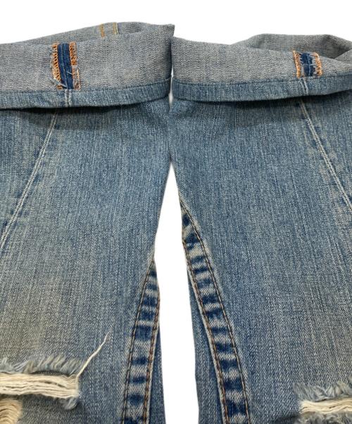 TRUE RELIGION（トゥルー レリジョン）TRUE RELIGION (トゥルー レリジョン) JOEYフレアデニム インディゴ サイズ:24の古着・服飾アイテム