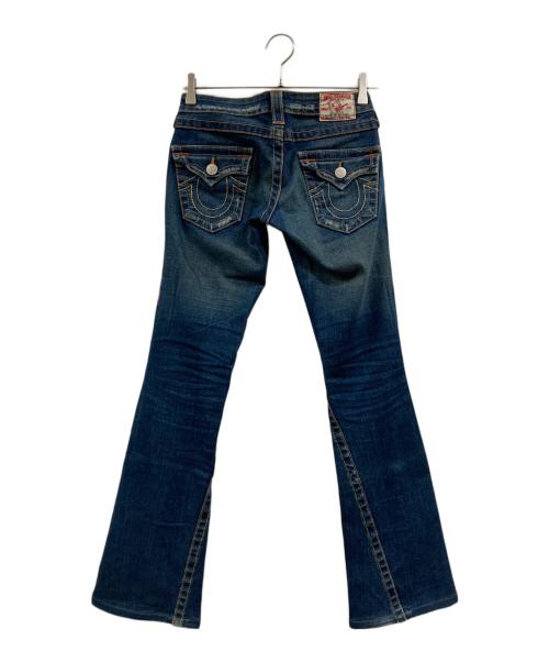 TRUE RELIGION（トゥルー レリジョン）TRUE RELIGION (トゥルー レリジョン) JOEY フレアデニム インディゴ サイズ:24の古着・服飾アイテム