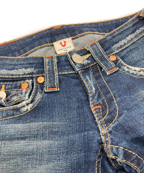 TRUE RELIGION（トゥルー レリジョン）TRUE RELIGION (トゥルー レリジョン) JOEY フレアデニム インディゴ サイズ:24の古着・服飾アイテム