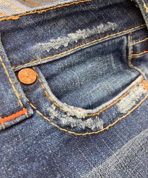 TRUE RELIGION（トゥルー レリジョン）TRUE RELIGION (トゥルー レリジョン) JOEY フレアデニム インディゴ サイズ:24の古着・服飾アイテム