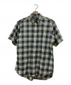 POLO RALPH LAURENポロ・ラルフローレン）の古着「チェックシャツ」｜グリーン×ネイビー