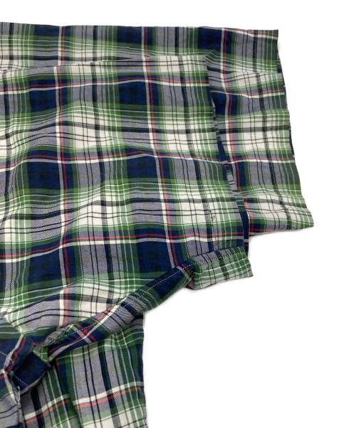 POLO RALPH LAUREN（ポロ・ラルフローレン）POLO RALPH LAUREN (ポロ・ラルフローレン) チェックシャツ グリーン×ネイビー サイズ:Ｍの古着・服飾アイテム