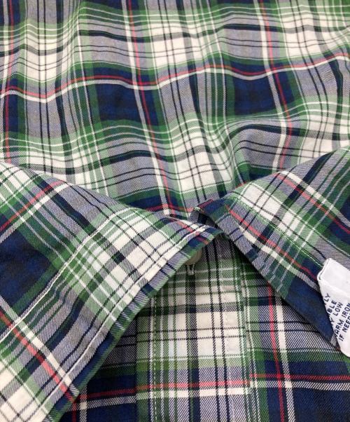 POLO RALPH LAUREN（ポロ・ラルフローレン）POLO RALPH LAUREN (ポロ・ラルフローレン) チェックシャツ グリーン×ネイビー サイズ:Ｍの古着・服飾アイテム