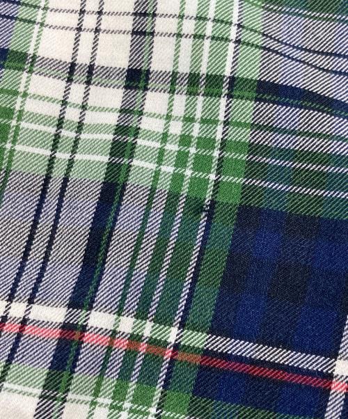 POLO RALPH LAUREN（ポロ・ラルフローレン）POLO RALPH LAUREN (ポロ・ラルフローレン) チェックシャツ グリーン×ネイビー サイズ:Ｍの古着・服飾アイテム