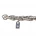 DIESEL (ディーゼル) チェーンブレスレット シルバー：10000円