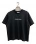Calvin Klein Jeans（カルバンクラインジーンズ）の古着「ショートスリーブリラックススタンダードロゴクルーネックTシャツ」｜ブラック